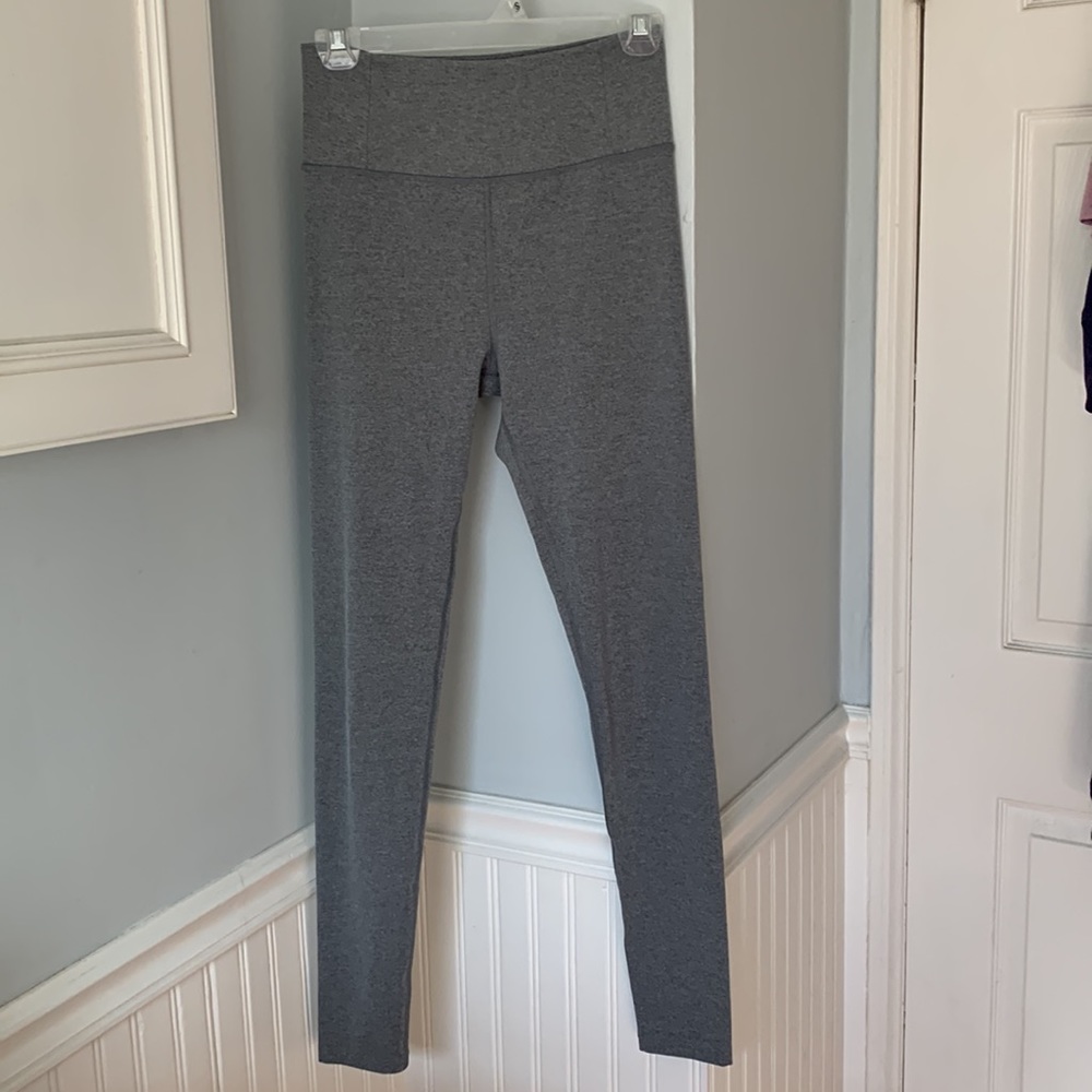 Girlfriend Collective grey, soft leggings, size small